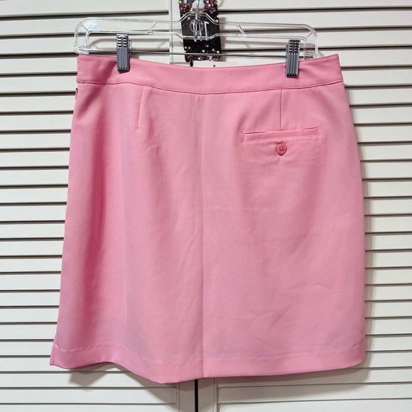 NWT EP pro Women Skirt Pink Lined Zipper Pockets Size 6 - Picture 2 of 5